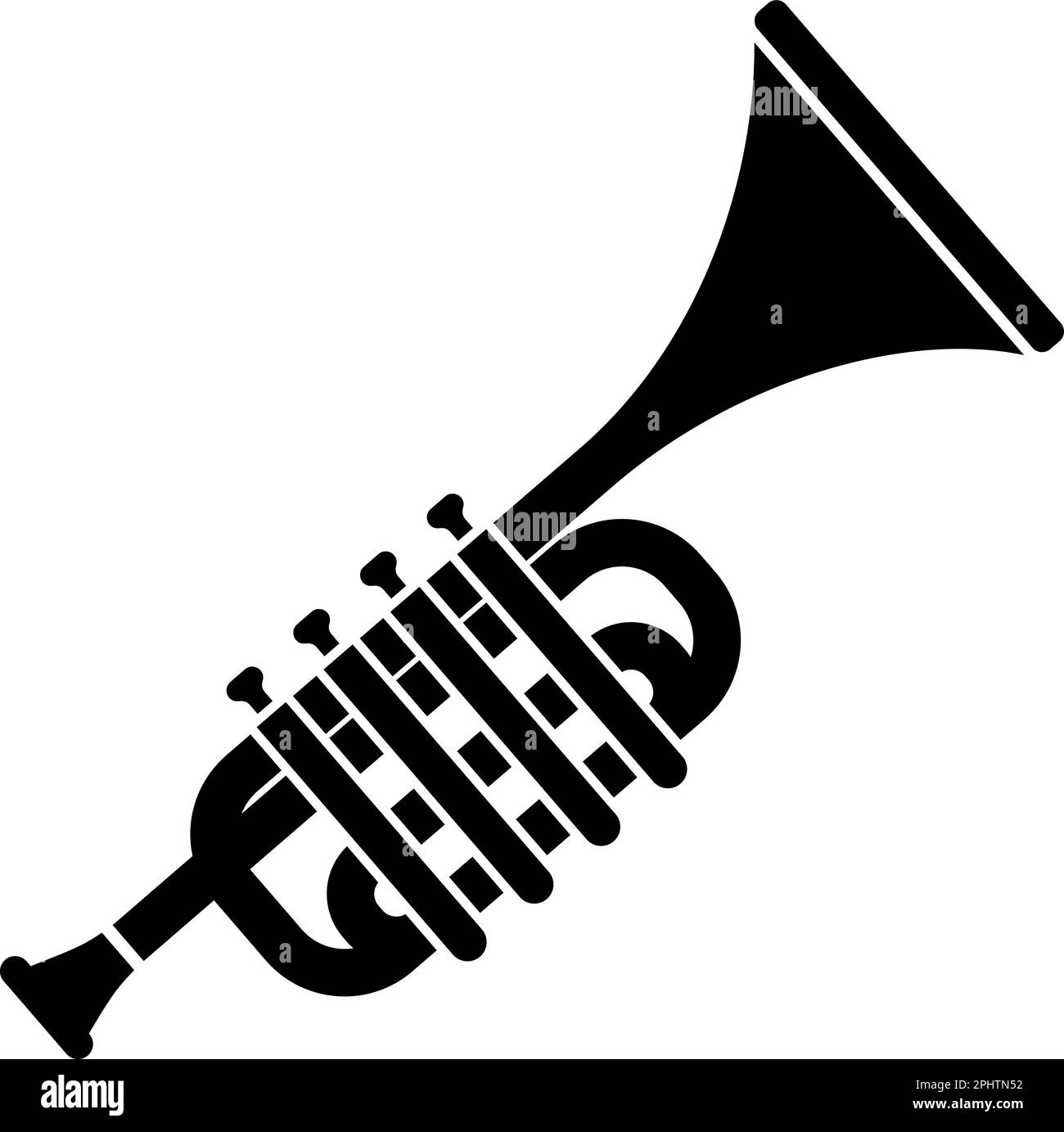 Trumpet reflection Cut Out Stock Images & Pictures Alamy