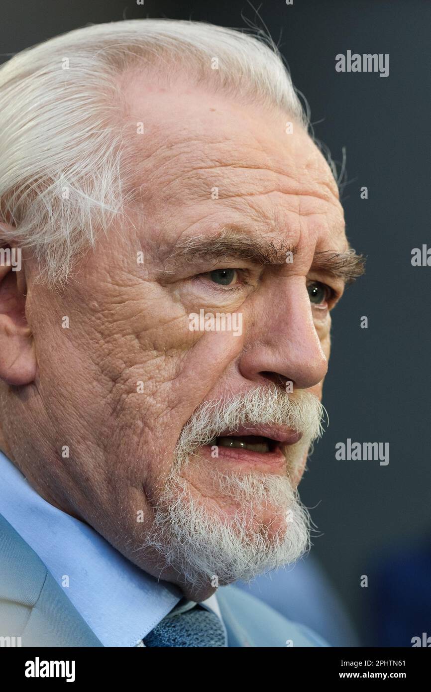 Madrid, Spain. 29th Mar, 2023. British actor Brian Cox attends the 