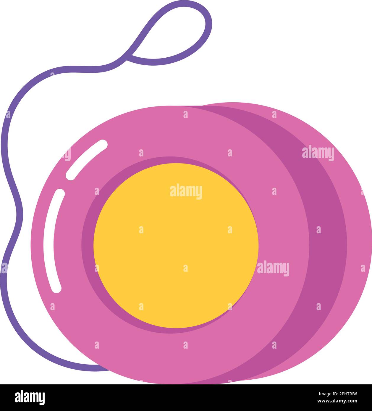 pink yoyo child toy Stock Vector Image & Art Alamy