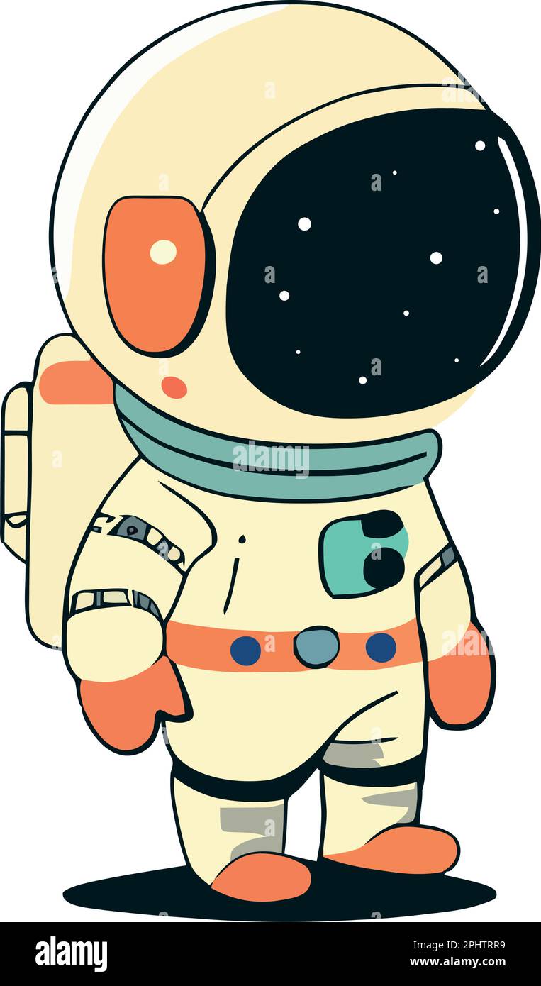 astronaut walking with space suit Stock Vector Image & Art - Alamy