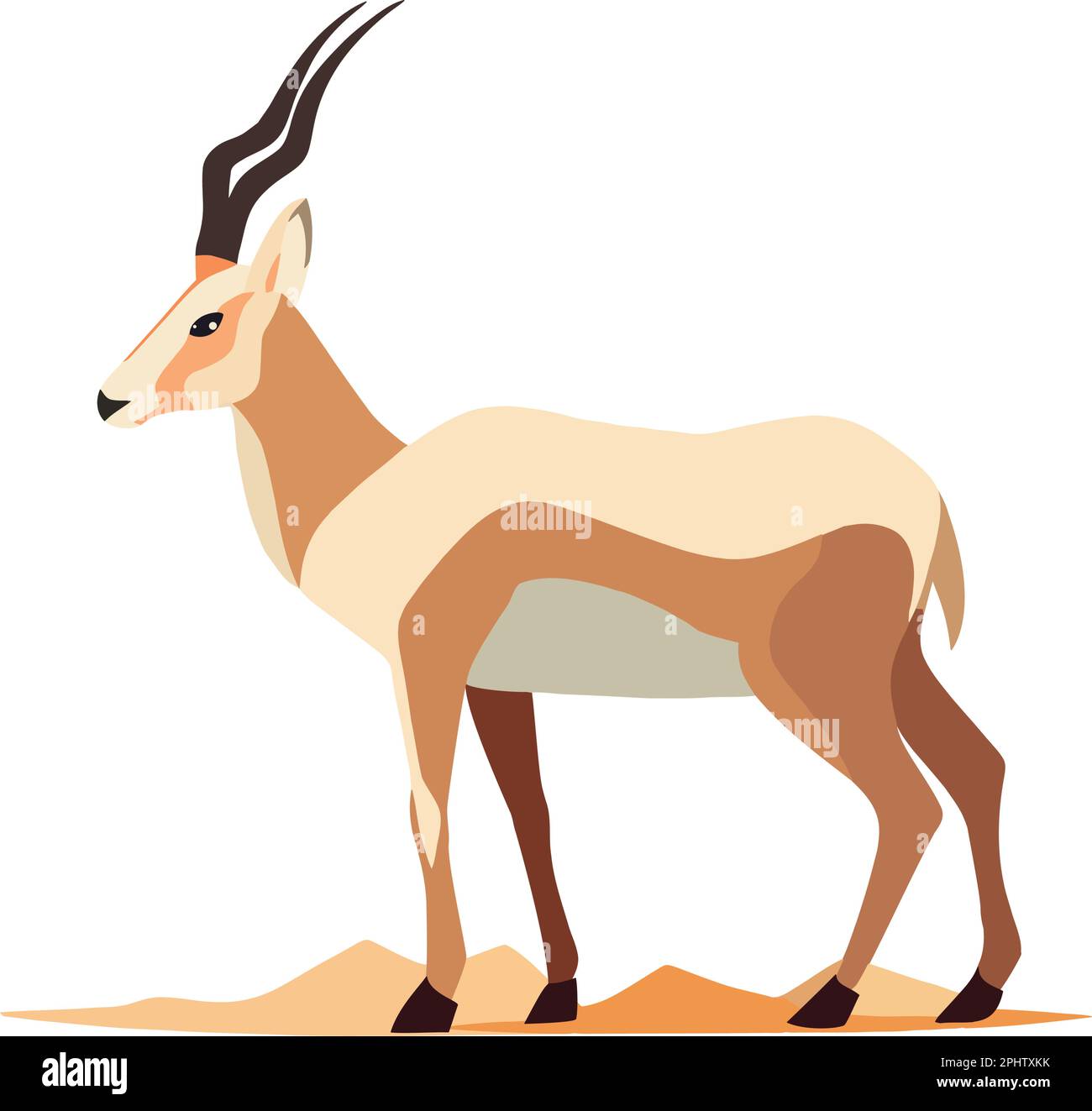 Springbok Animal Clipart