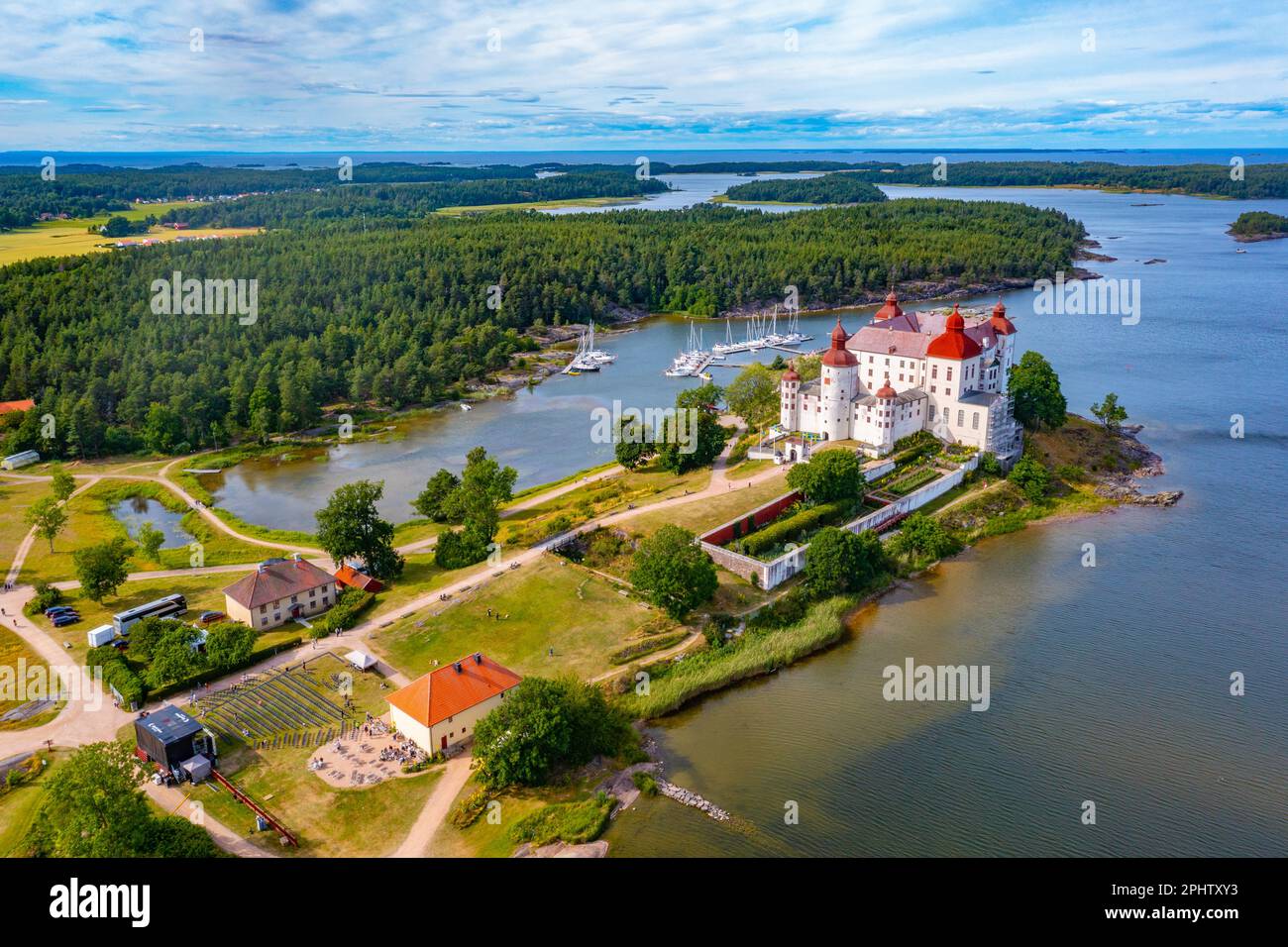 Vanern lake aerial view hi-res stock photography and images - Alamy