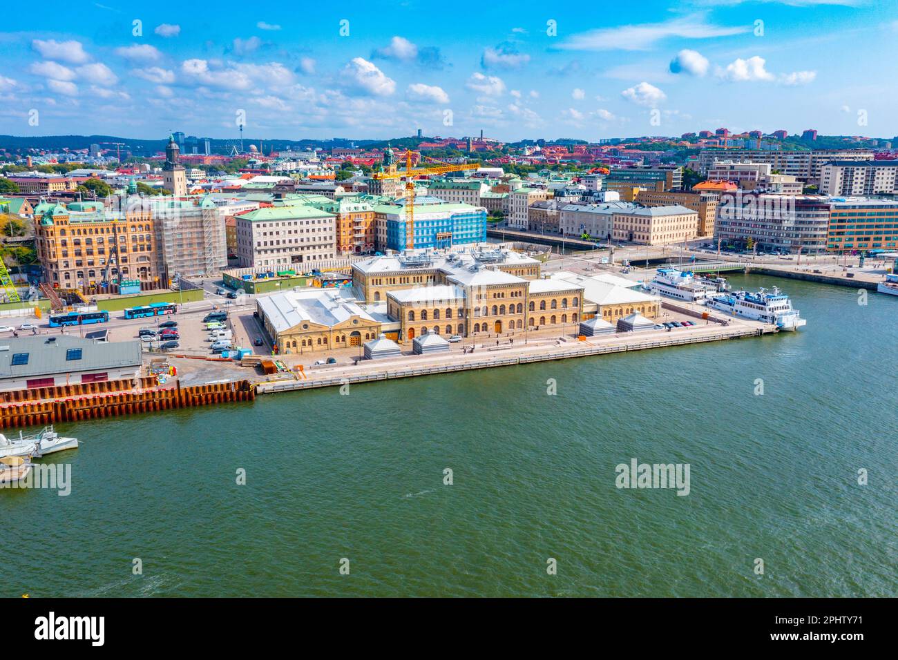 Waterfront in the port of Göteborg, Sweden Stock Photo - Alamy