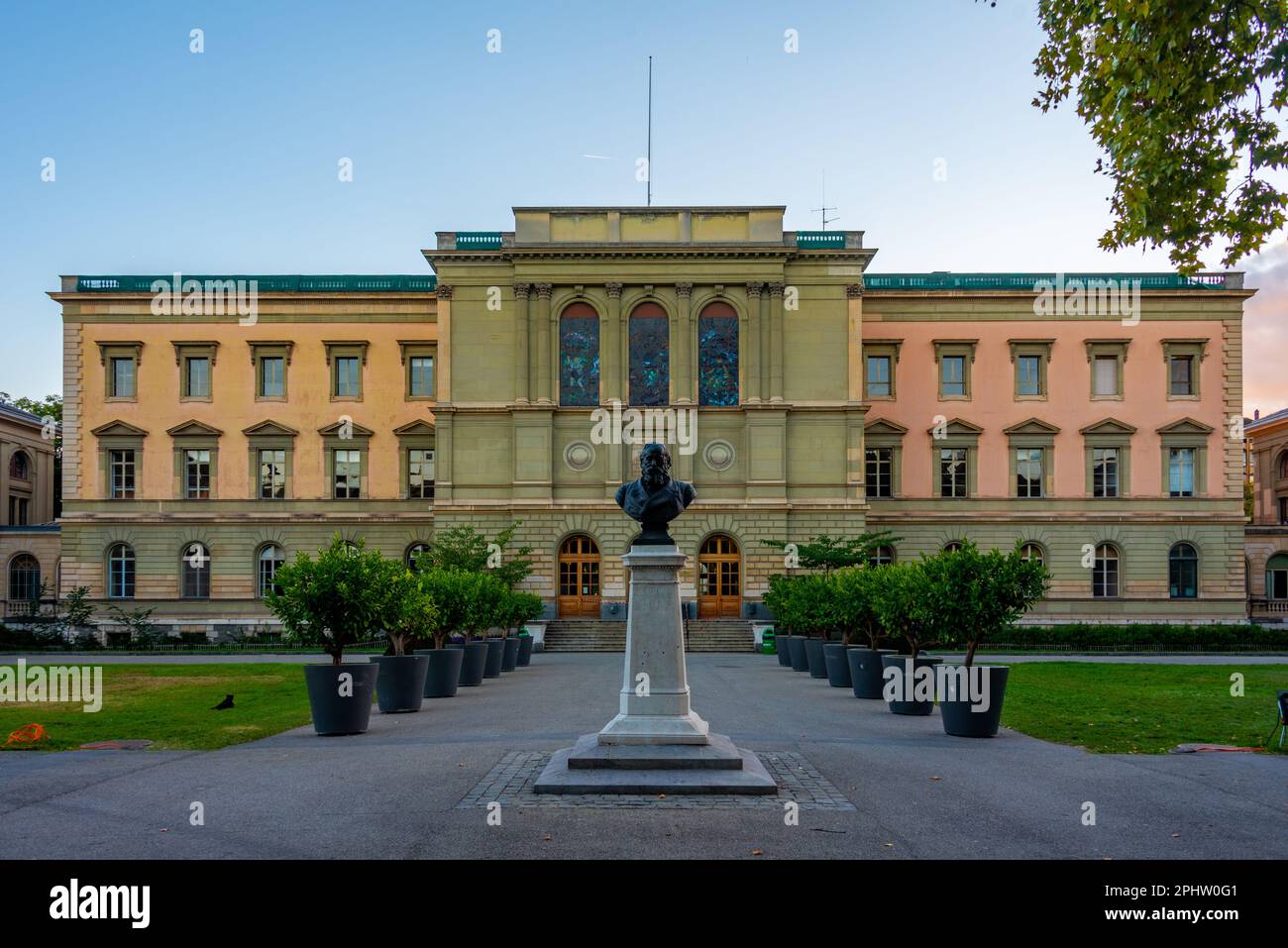 Building of the University of Geneva in Switzerland Stock Photo Alamy
