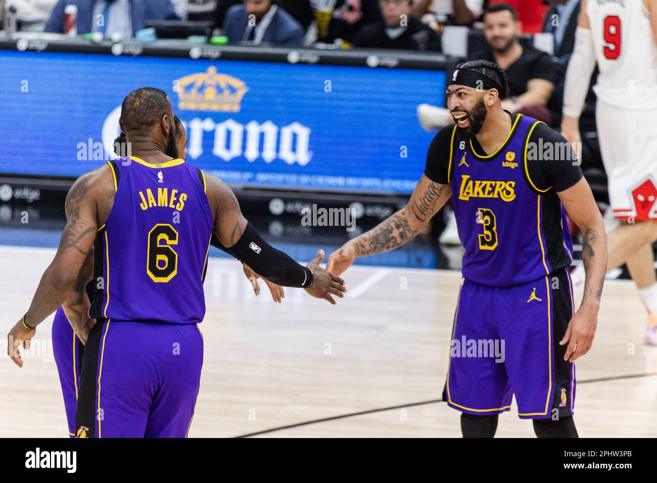 Los angeles lakers 2023 hi-res stock photography and images - Alamy