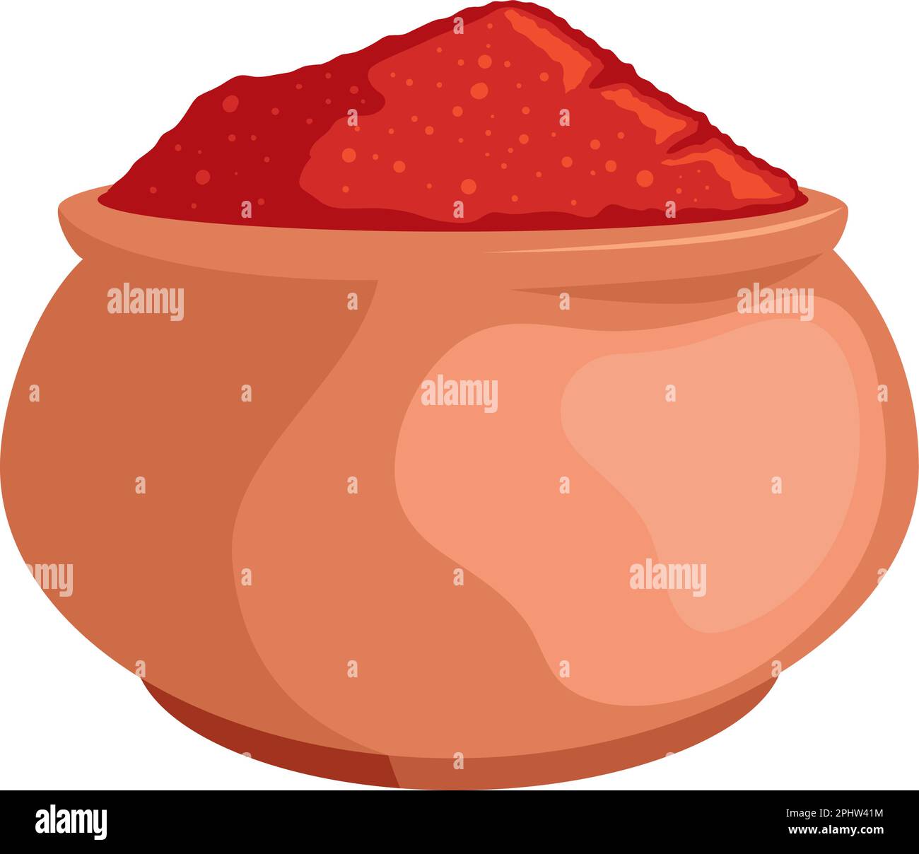 powder chili vegetable ingredient Stock Vector Image & Art Alamy