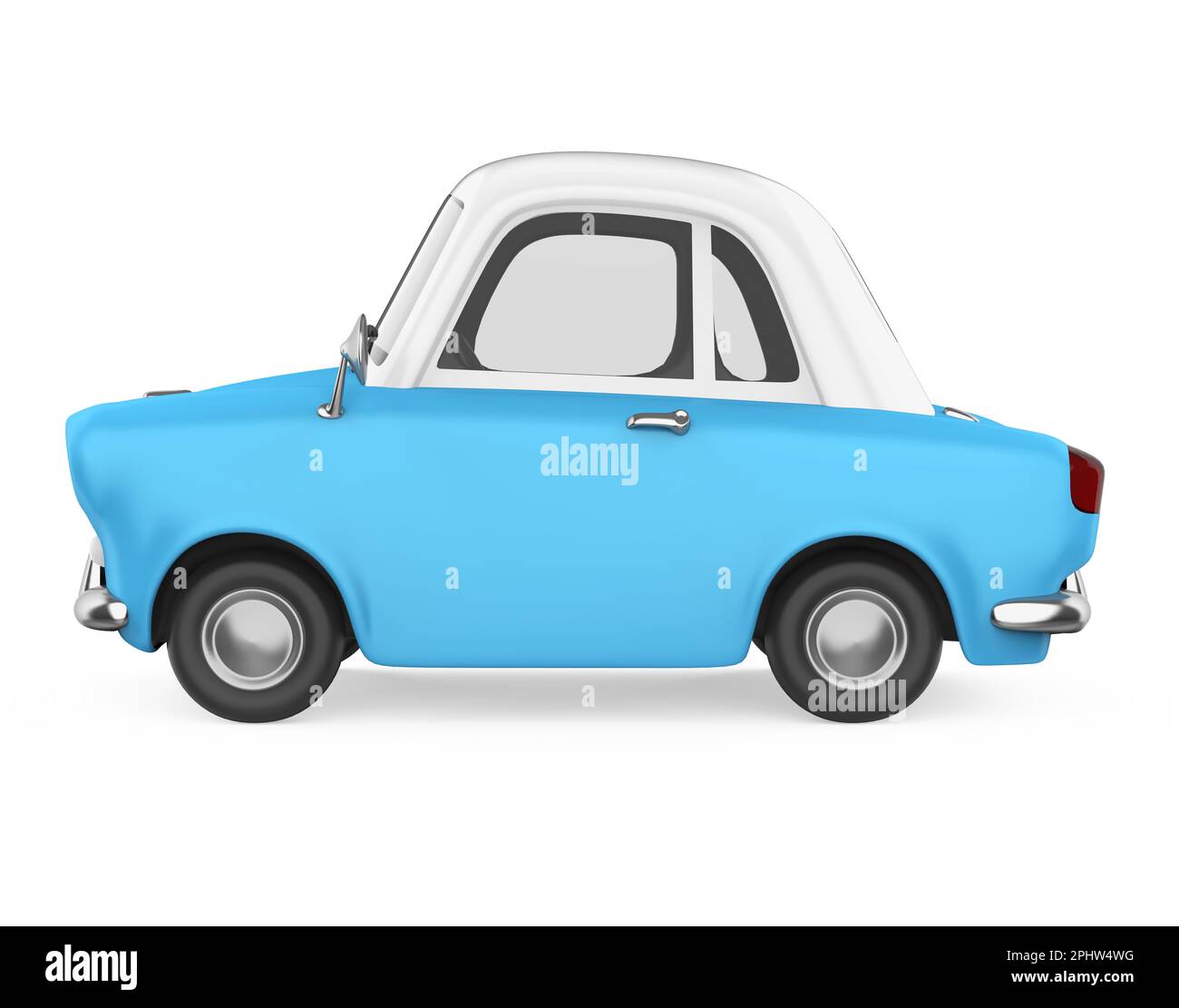 Cartoon Car Isolated Stock Photo Alamy