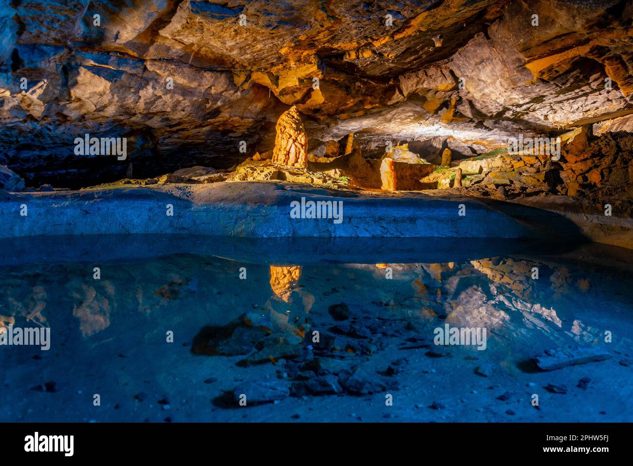 Natural landscape of St. Beatus Caves in Switzerland Stock Photo - Alamy