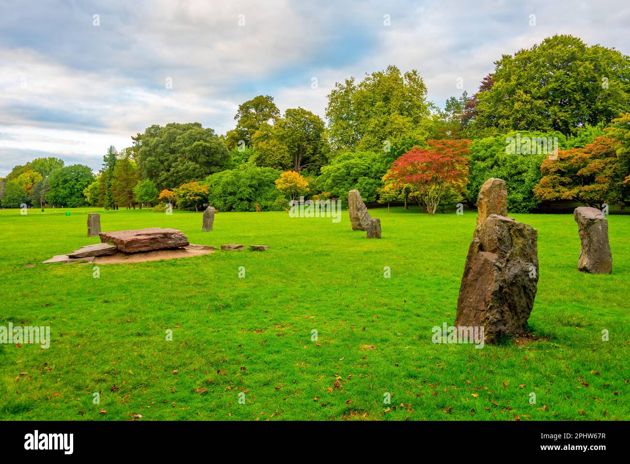 Bute park gorsedd stones hires stock photography and images Alamy