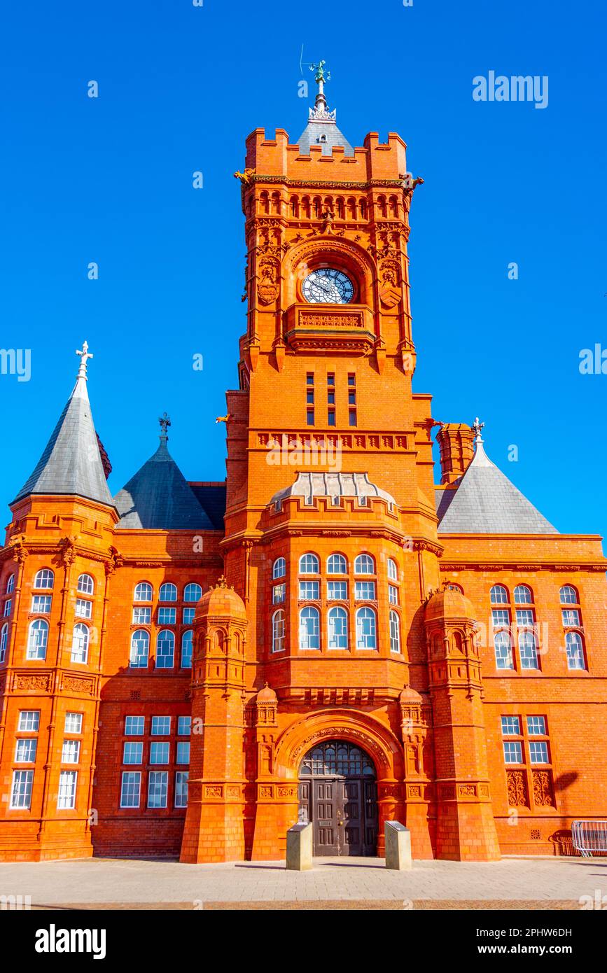 Pierhead building at Cardiff bay in Wales, UK Stock Photo - Alamy