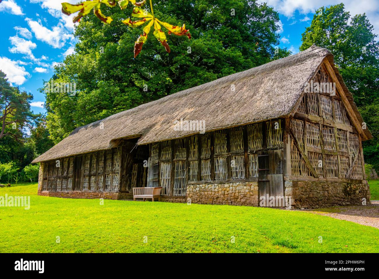 Historical houses at St. Fagans National Museum of History Stock Photo ...