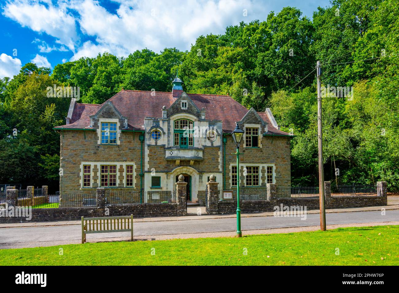 Historical urban houses at St. Fagans National Museum of History Stock ...