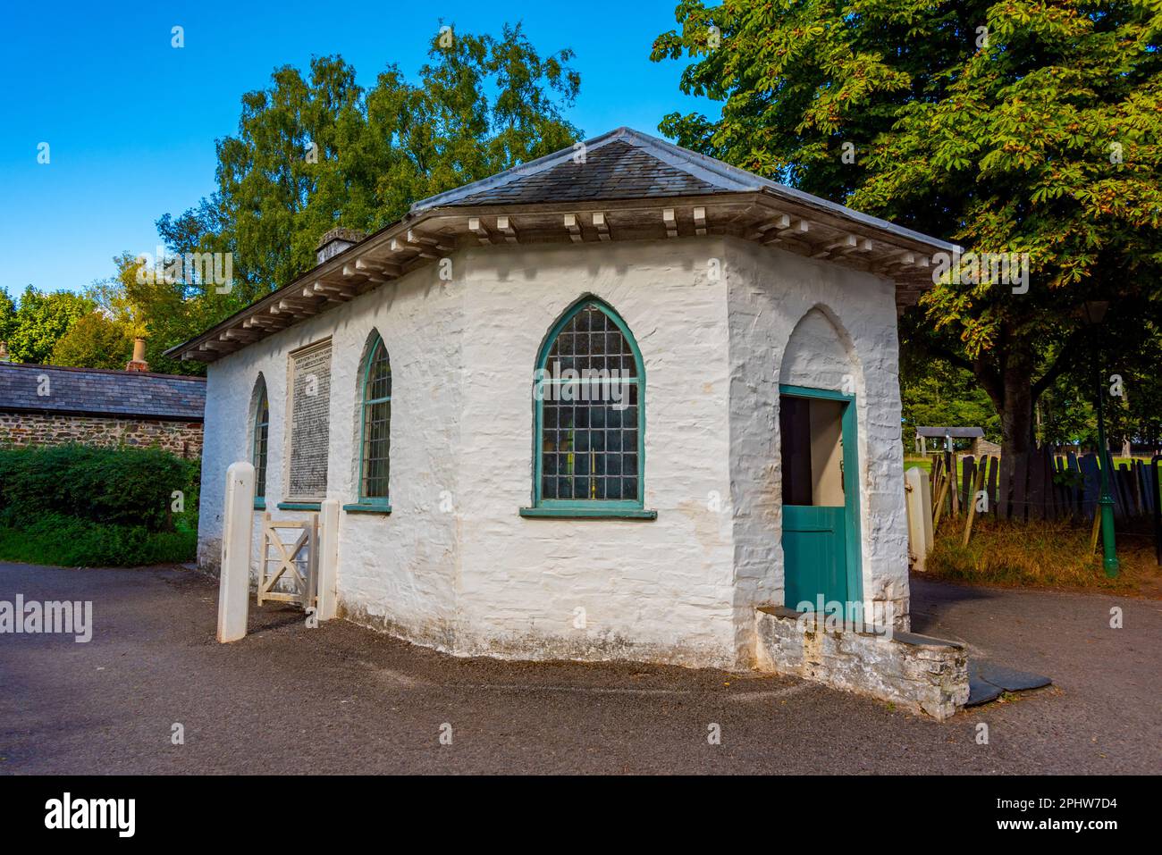 Tollhouse at St. Fagans National Museum of History. Stock Photo