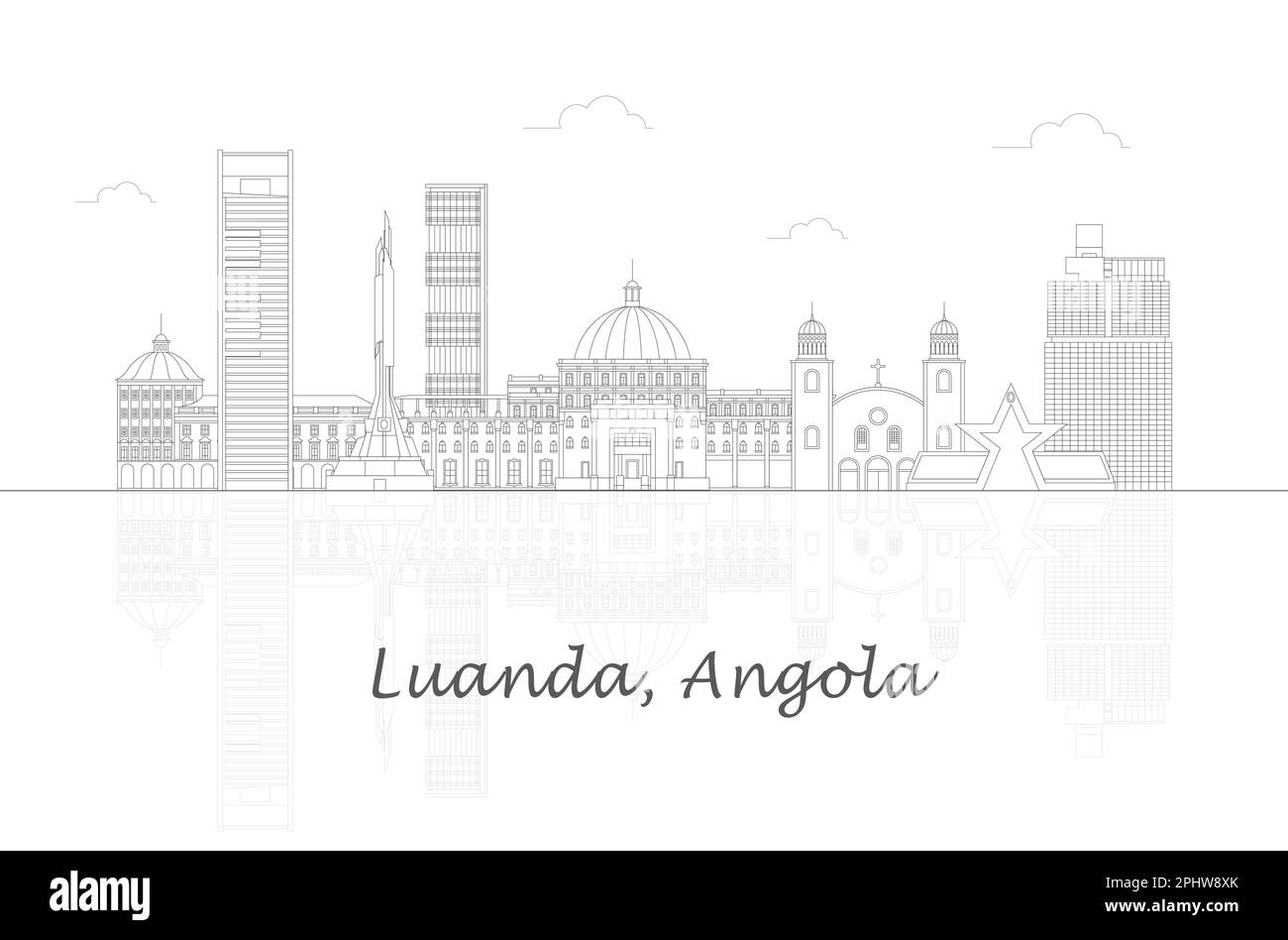 Angola building civil war Cut Out Stock Images & Pictures - Alamy