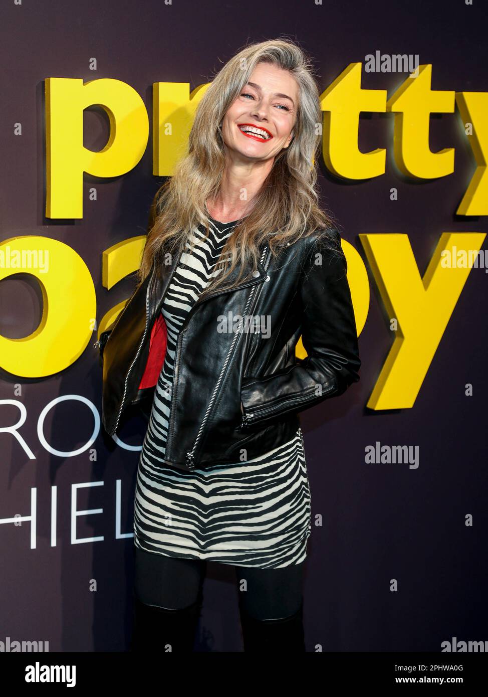 Model Paulina Porizkova attends the premiere of "Pretty Baby: Brooke