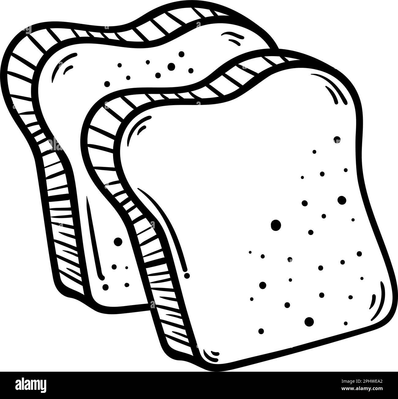 bread hand drawn icon Stock Vector Image & Art - Alamy