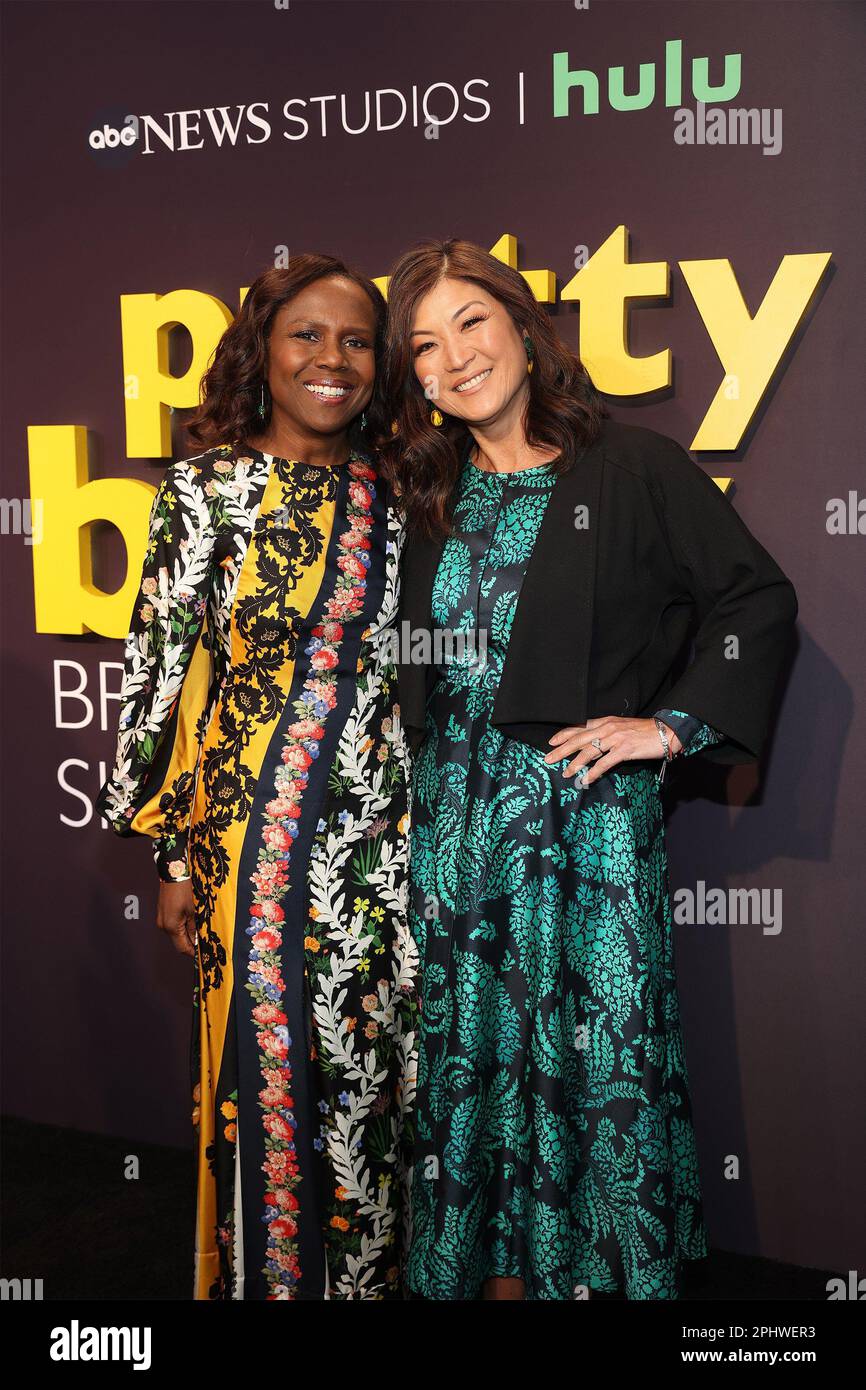 New York, NY, USA. 29th Mar, 2023. Deborah Roberts, Juju Chang at