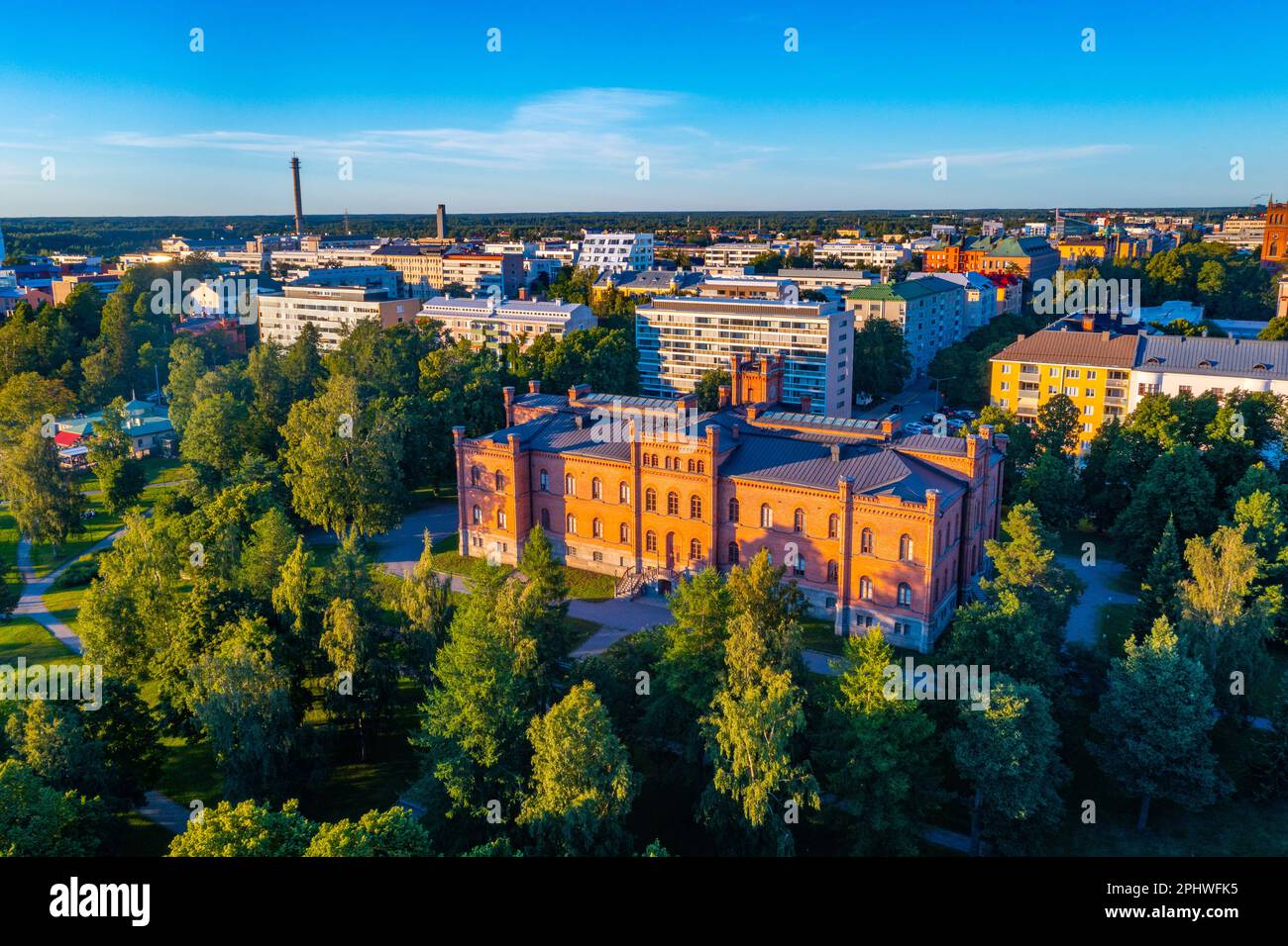 Vaasa Court of Appeal in Finland. Stock Photo