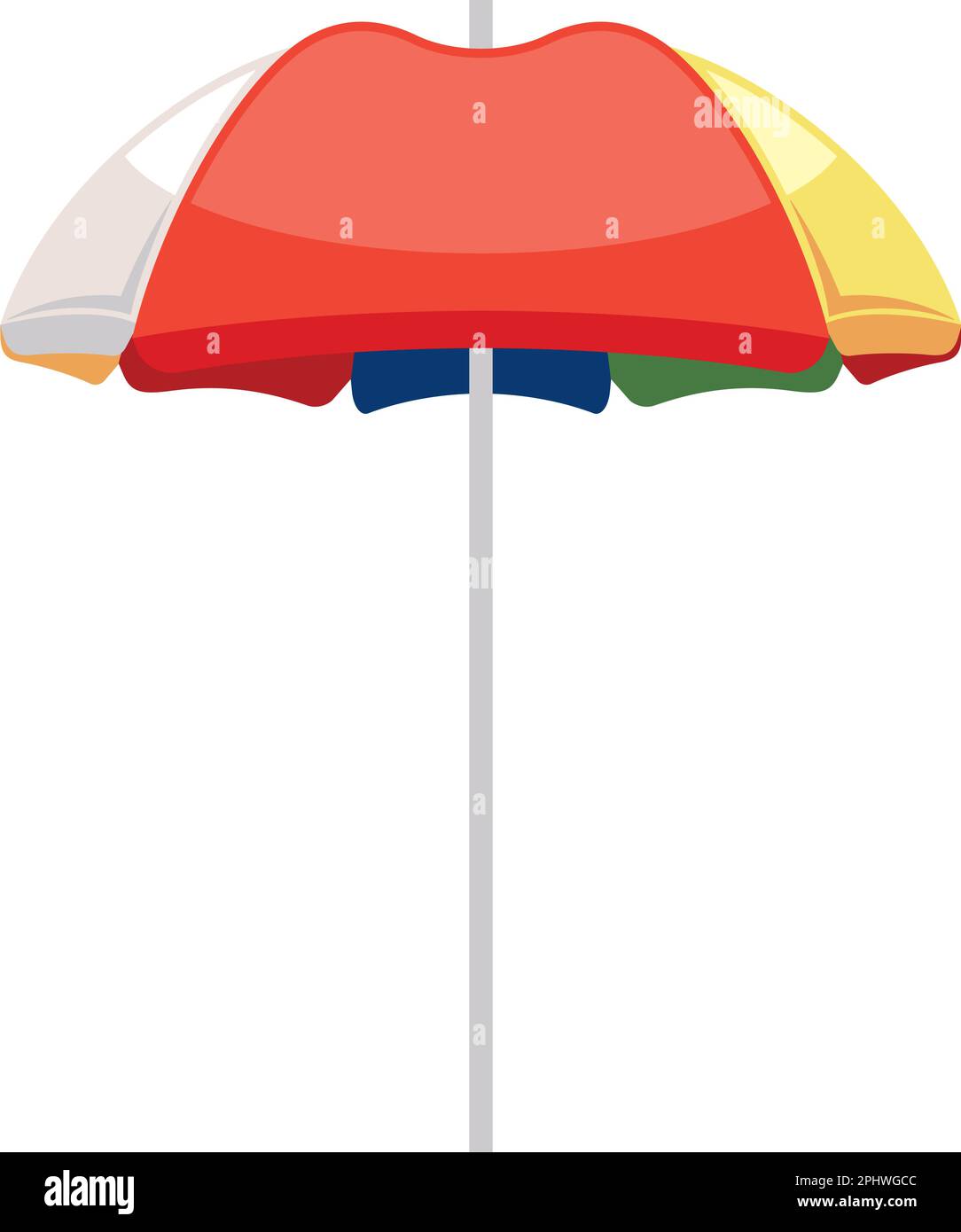 Colored umbrella for safety over white Stock Vector Image & Art - Alamy
