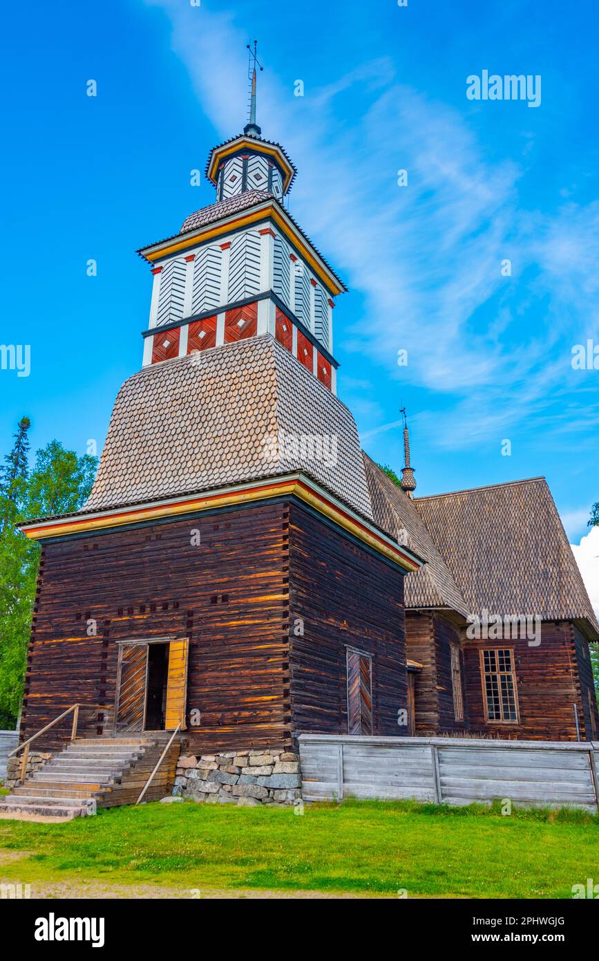 The Old Church of Petäjävesi in Finland Stock Photo Alamy