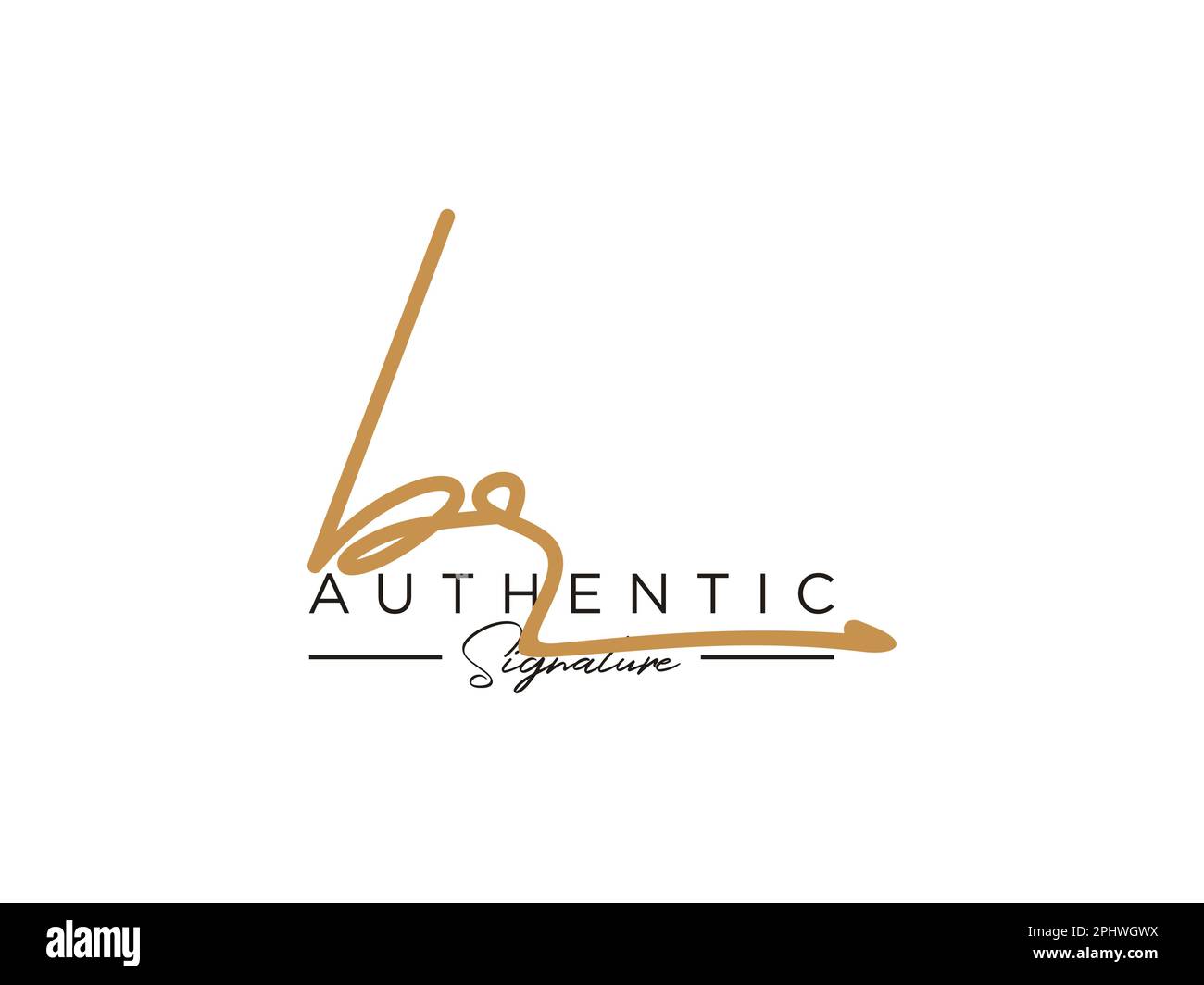 Letter BR Signature Logo Template Vector Stock Vector Image & Art - Alamy