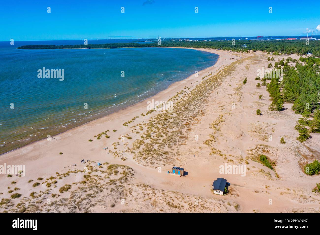 Panorama View Of Yyteri Beach In Finland Stock Photo Alamy Panorama View Of Yyteri Beach In Finland Stock Photo Alamy