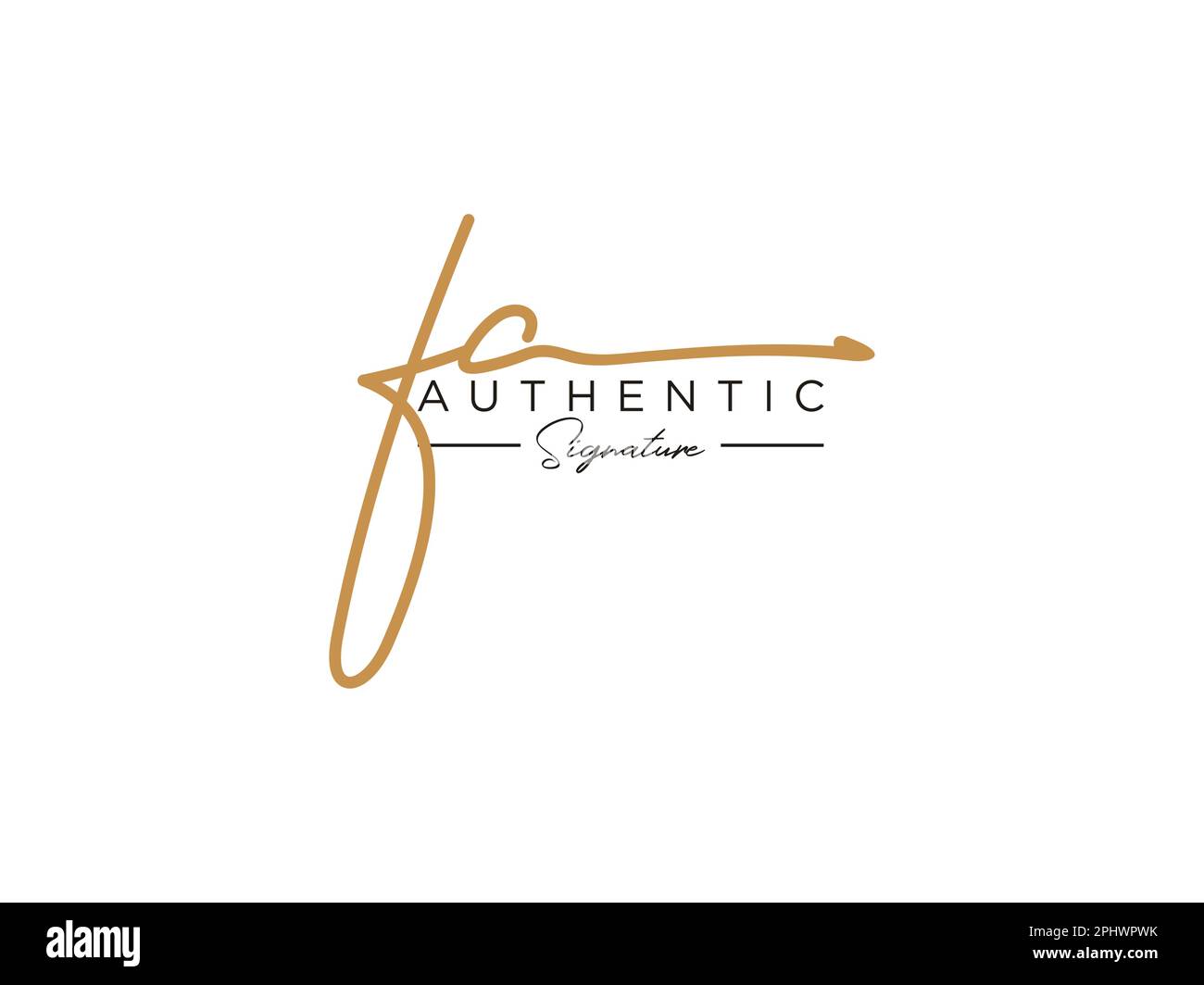 Letter FA Signature Logo Template Vector Stock Vector Image & Art - Alamy