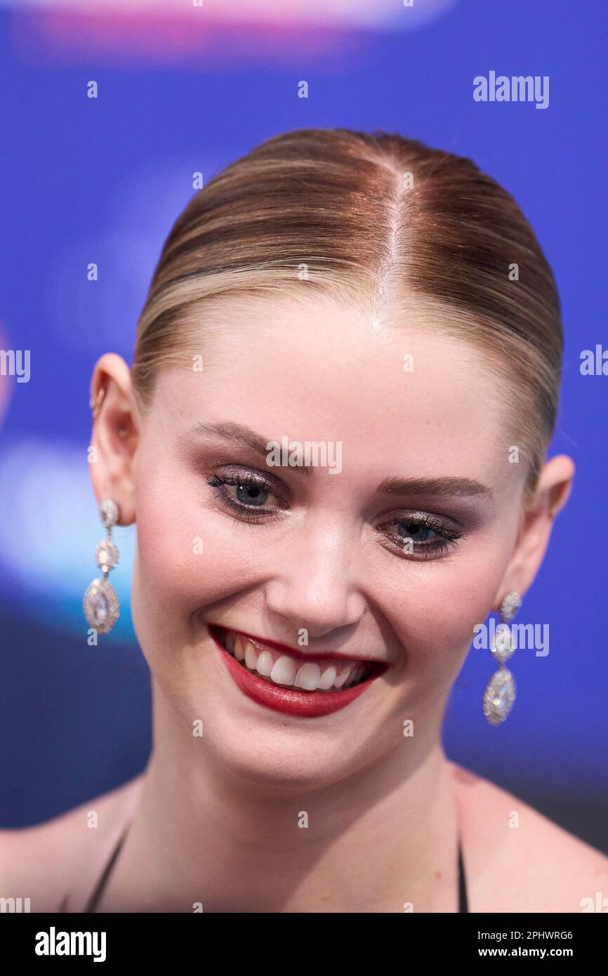 Madrid, Spain. 29th Mar, 2023. Virginia Gardner attends 'Beautiful