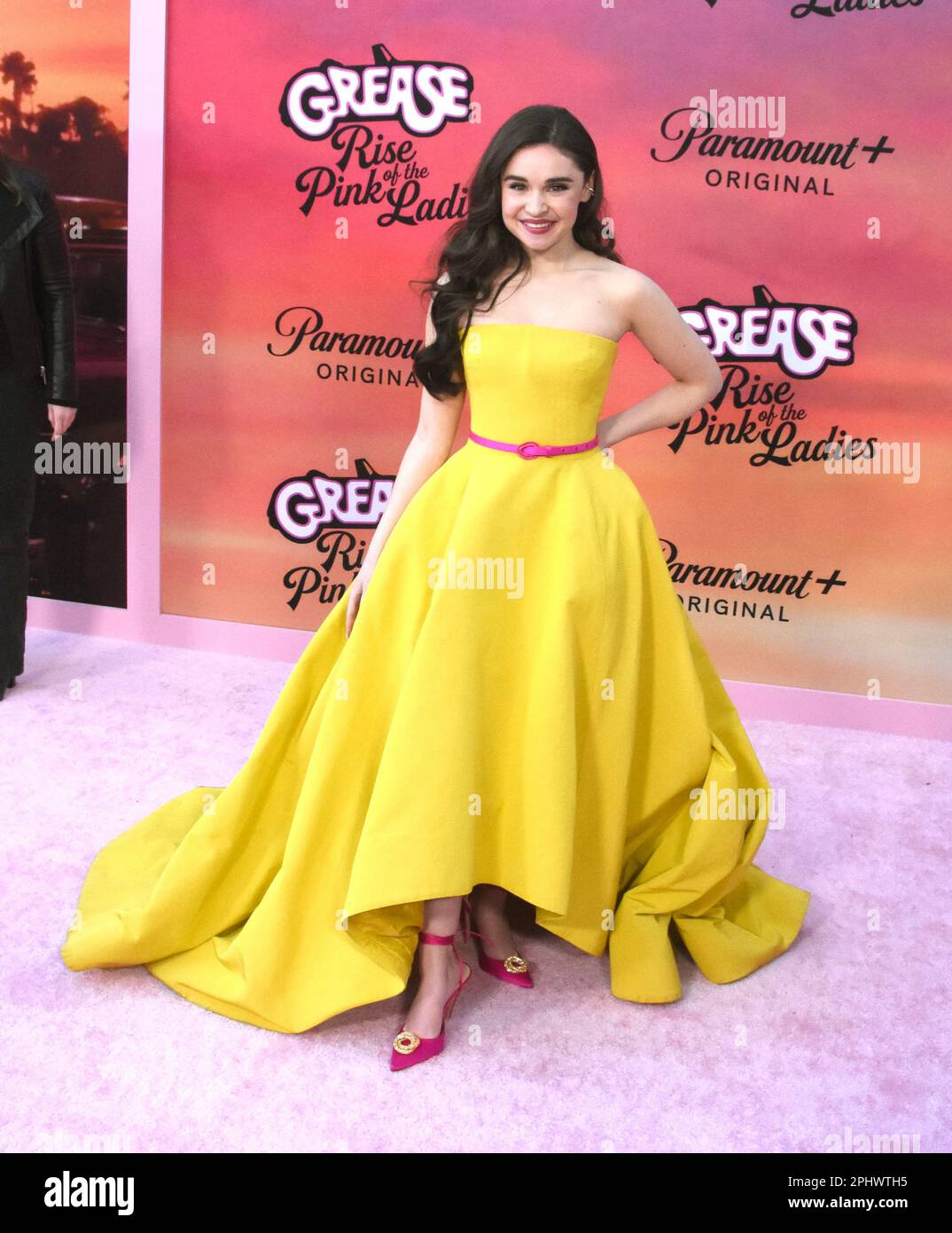 Los Angeles, California, USA. 29th March 2023 Actress Josette Halpert attends the Los Angeles Premiere of Paramount+'s "Grease: Rise Of The Pink Ladies" at Hollywood American Legion Post 43 on March 29, Los Angeles, California, USA. 29th March 2023 Actress Josette Halpert attends the Los Angeles Premiere of Paramount+'s "Grease: Rise Of The Pink Ladies" at Hollywood American Legion Post 43 on March 29,