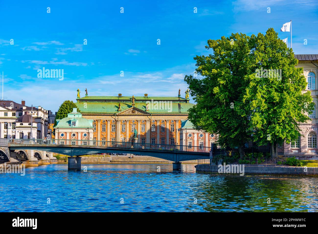 House Of Nobility in the old town of Stockholm, Sweden. Stock Photo