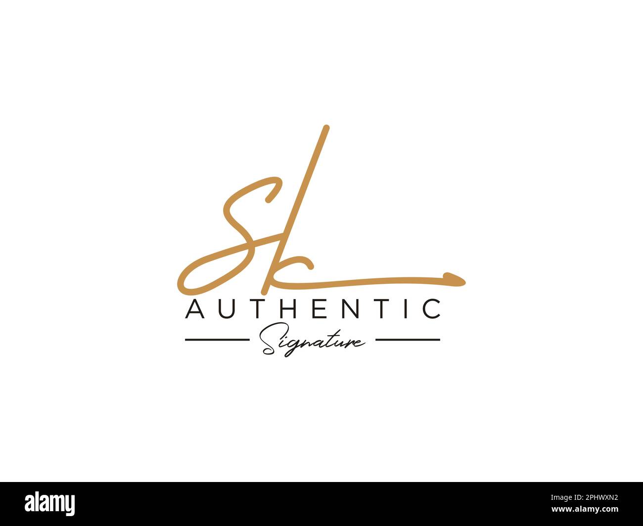 Letter SK Signature Logo Template Vector Stock Vector Image & Art - Alamy