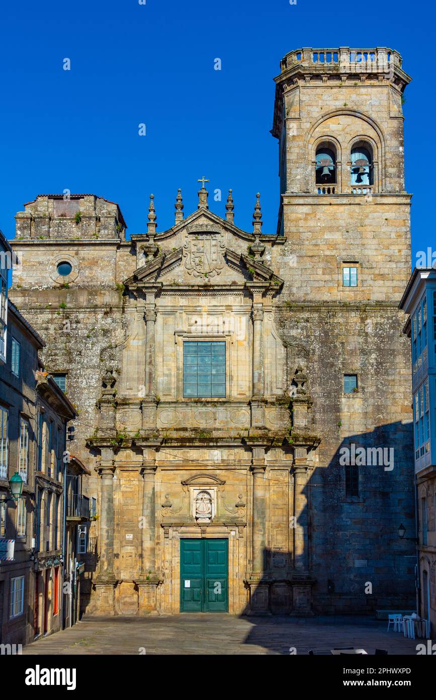 Convento de BelvГs at Santiago de Compostela in Spain. Stock Photo