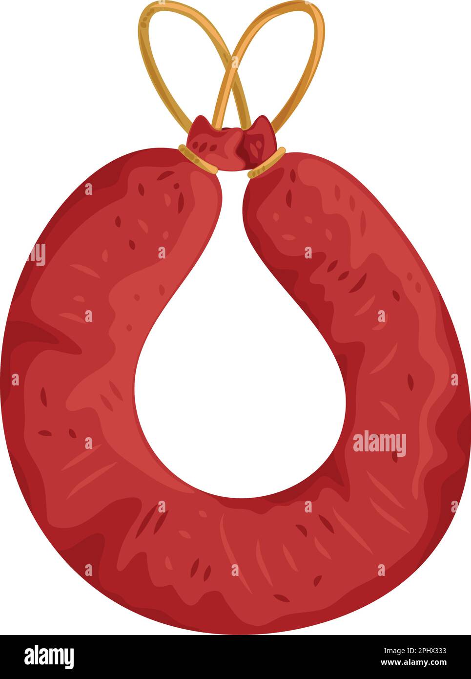 tied sausage grill Stock Vector Image & Art Alamy