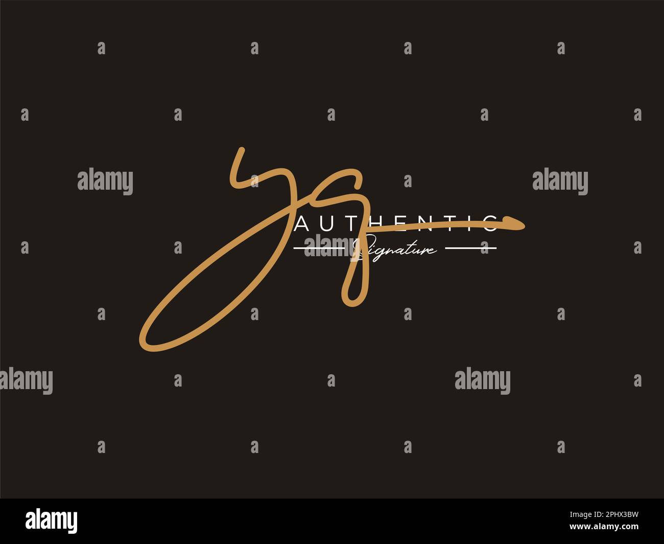 Letter YQ Signature Logo Template Vector Stock Vector Image & Art - Alamy