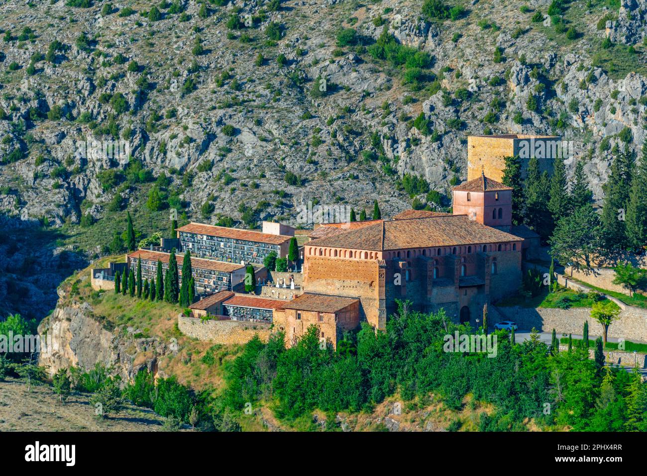 Convento de los Carmelitas Descalzos in Albarracin, Spain Stock Photo