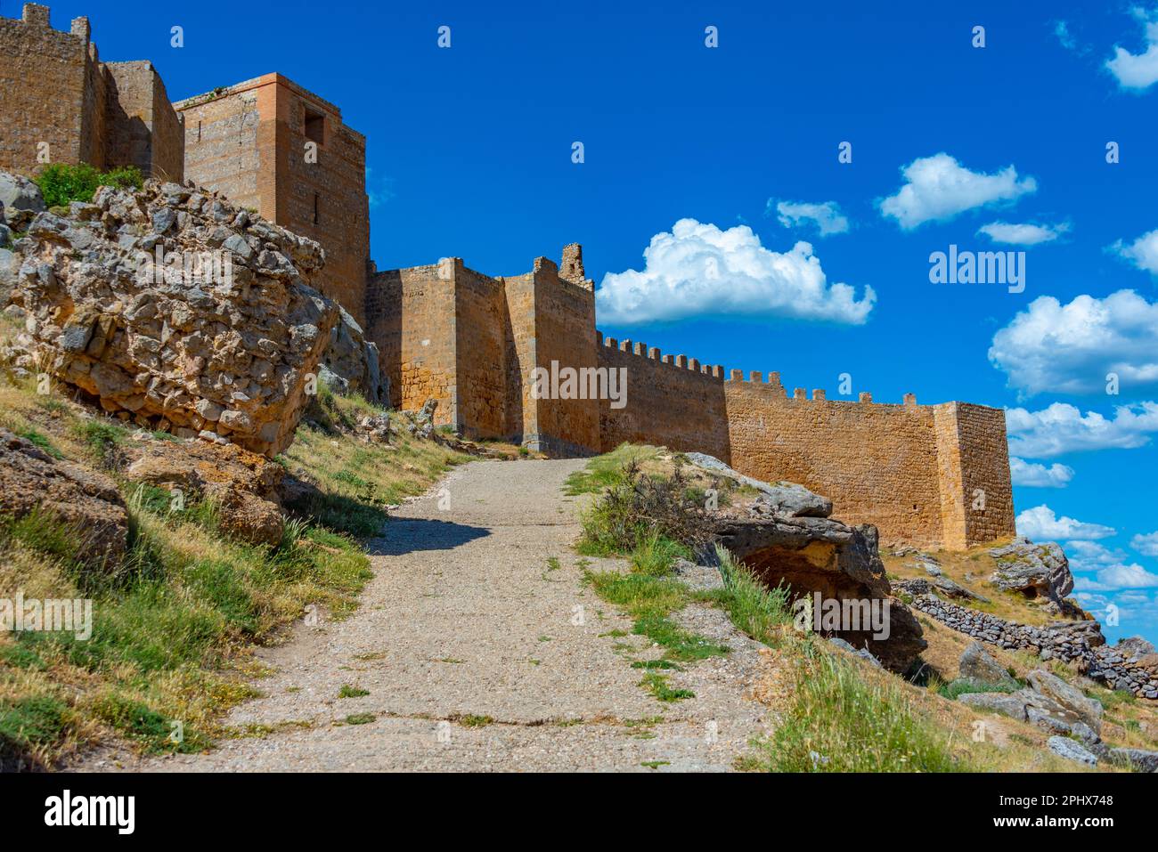 Castillo de Gormaz in Spain Stock Photo - Alamy