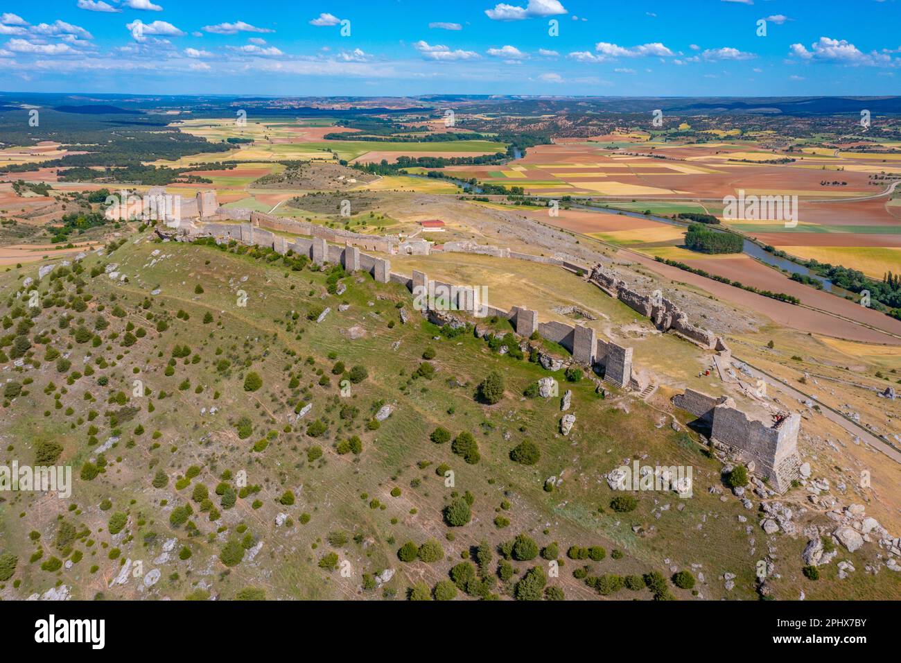 Castillo de Gormaz in Spain Stock Photo Alamy