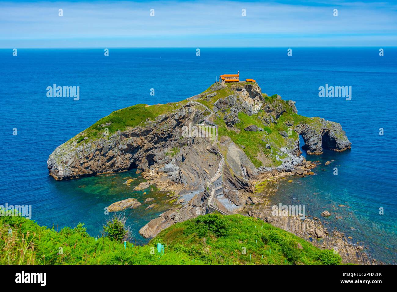 San Juan de Gaztelugatxe church near Bilbao, Spain Stock Photo Alamy