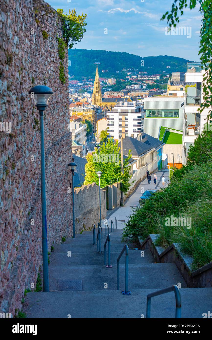 Good Shepherd of San Sebastian Cathedral, Spain Stock Photo - Alamy
