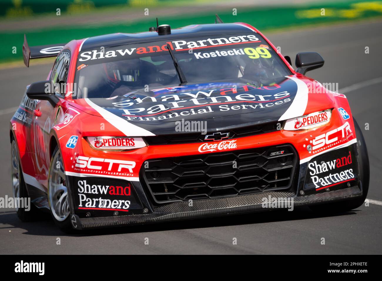 Melbourne, Australia, 30 March, 2023. Brodie Kostecki (99) driving for Erebus Motorsport during The Australian Formula One Grand Prix on March 30, 2023, at The Melbourne Grand Prix Circuit in Albert Park, Australia. Credit: Dave Hewison/Speed Media/Alamy Live News Stock Photo