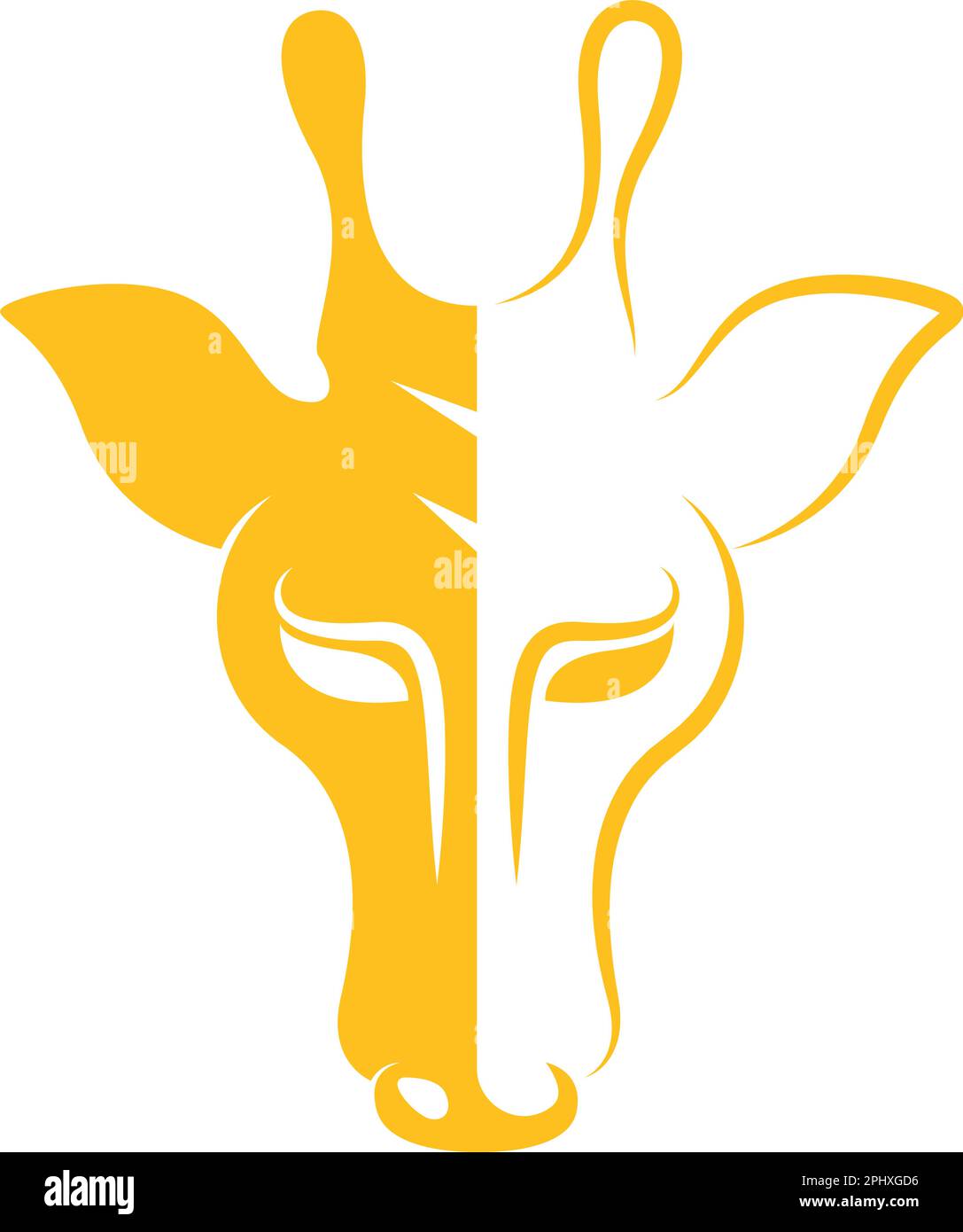 Giraffe logo icon design illustration Stock Vector Image & Art - Alamy