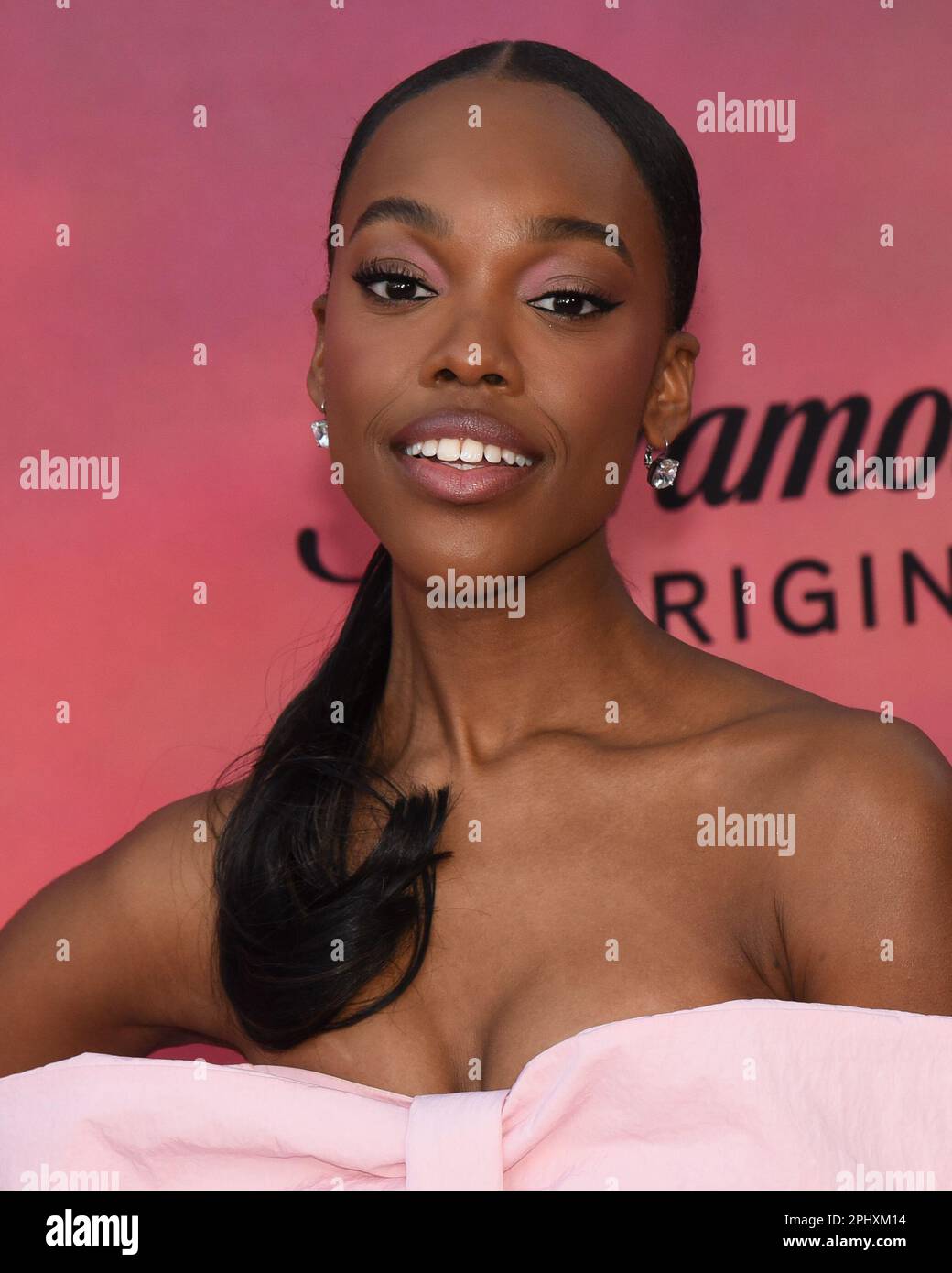 March 29, 2023, Hollywood, California, United States: Shanel Bailey attends  at the Los Angeles Premiere Of Paramount Plus Grease: Rise Of The Pink  Ladies (Credit Image: © Billy BennightZUMA Press Wire) EDITORIAL