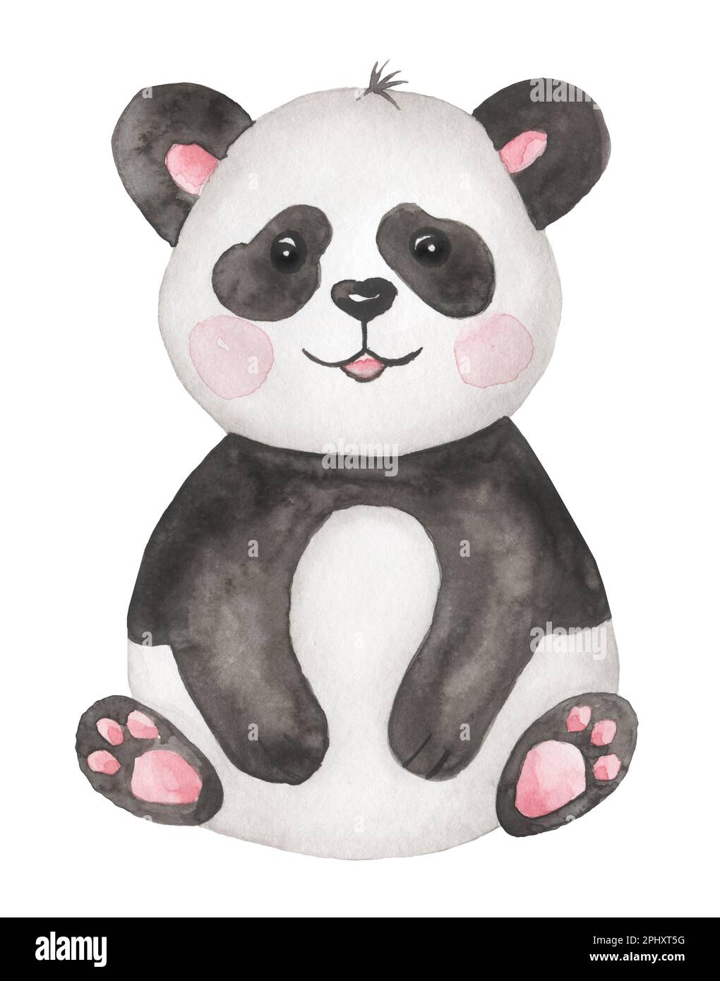 Panda illustration hi-res stock photography and images - Alamy