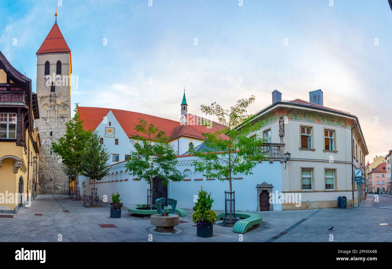 Basilica of the Nativity of Our Lady in Regensburg, Germany Stock Photo -  Alamy