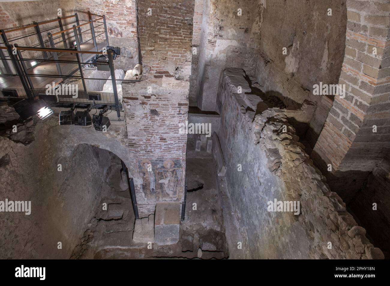 Complesso monumentale di San Pietro a Corte, Salerno, Campania Stock
