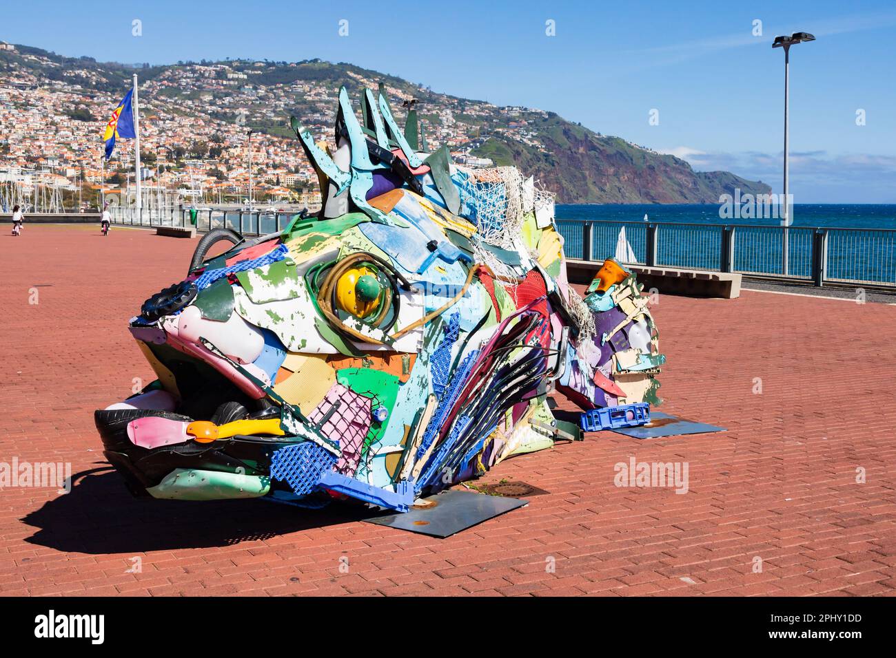 Plastic fish sculpture hires stock photography and images Alamy