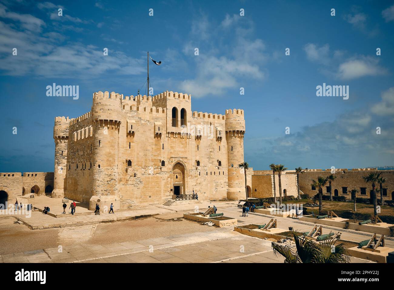 Citadel of Qaitbay, Alexandria, Egypt Stock Photo - Alamy