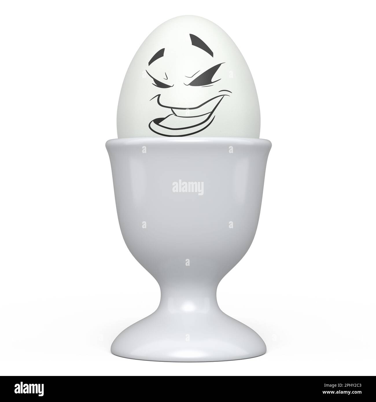 https://c8.alamy.com/comp/2PHY2C3/farm-white-painted-egg-with-expressions-and-funny-face-in-ceramic-egg-cup-for-breakfast-on-white-background-3d-render-of-easter-eggs-template-design-2PHY2C3.jpg