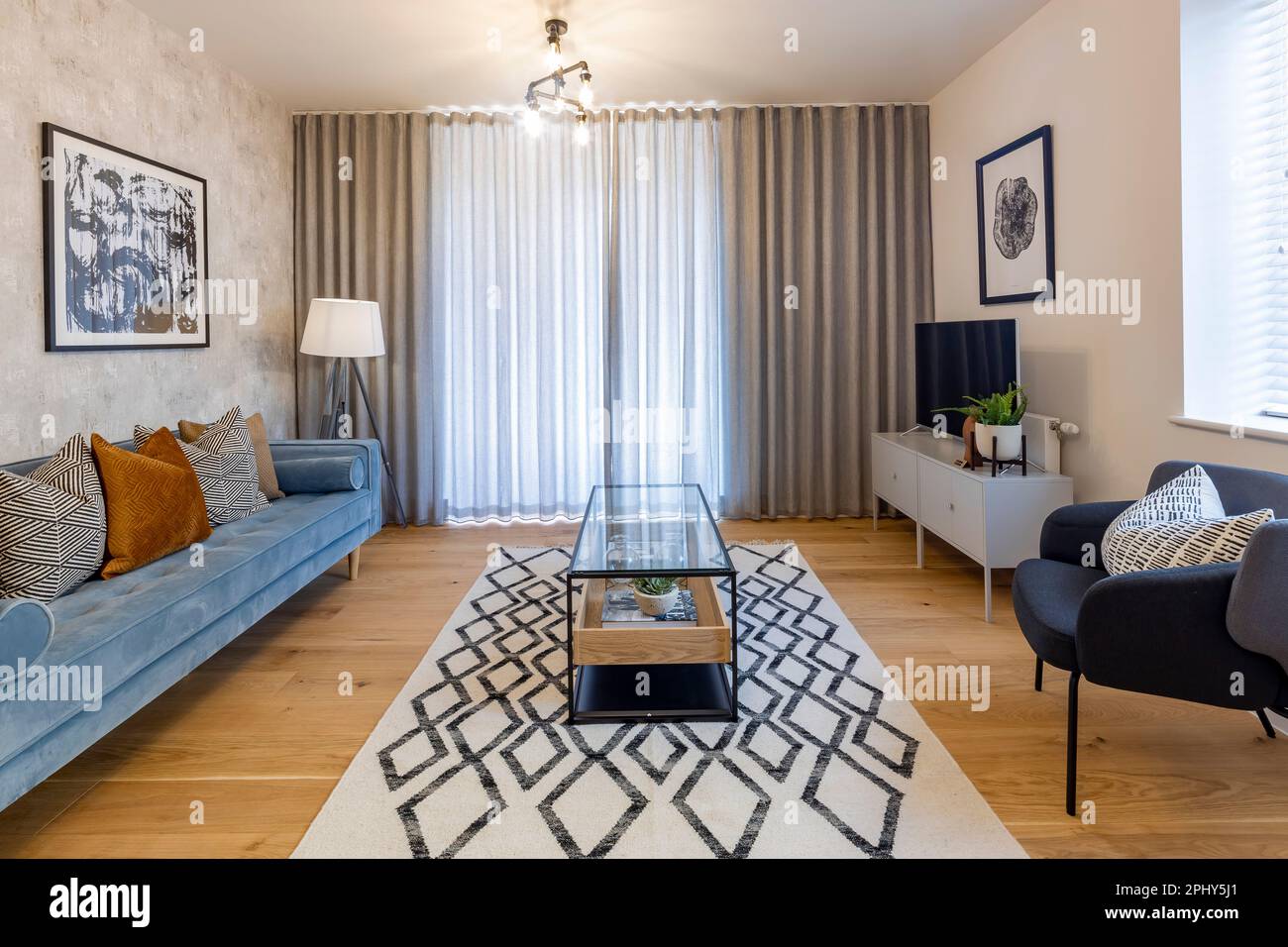 Living Room Interior Photography, Interior Design Stock Photo - Alamy