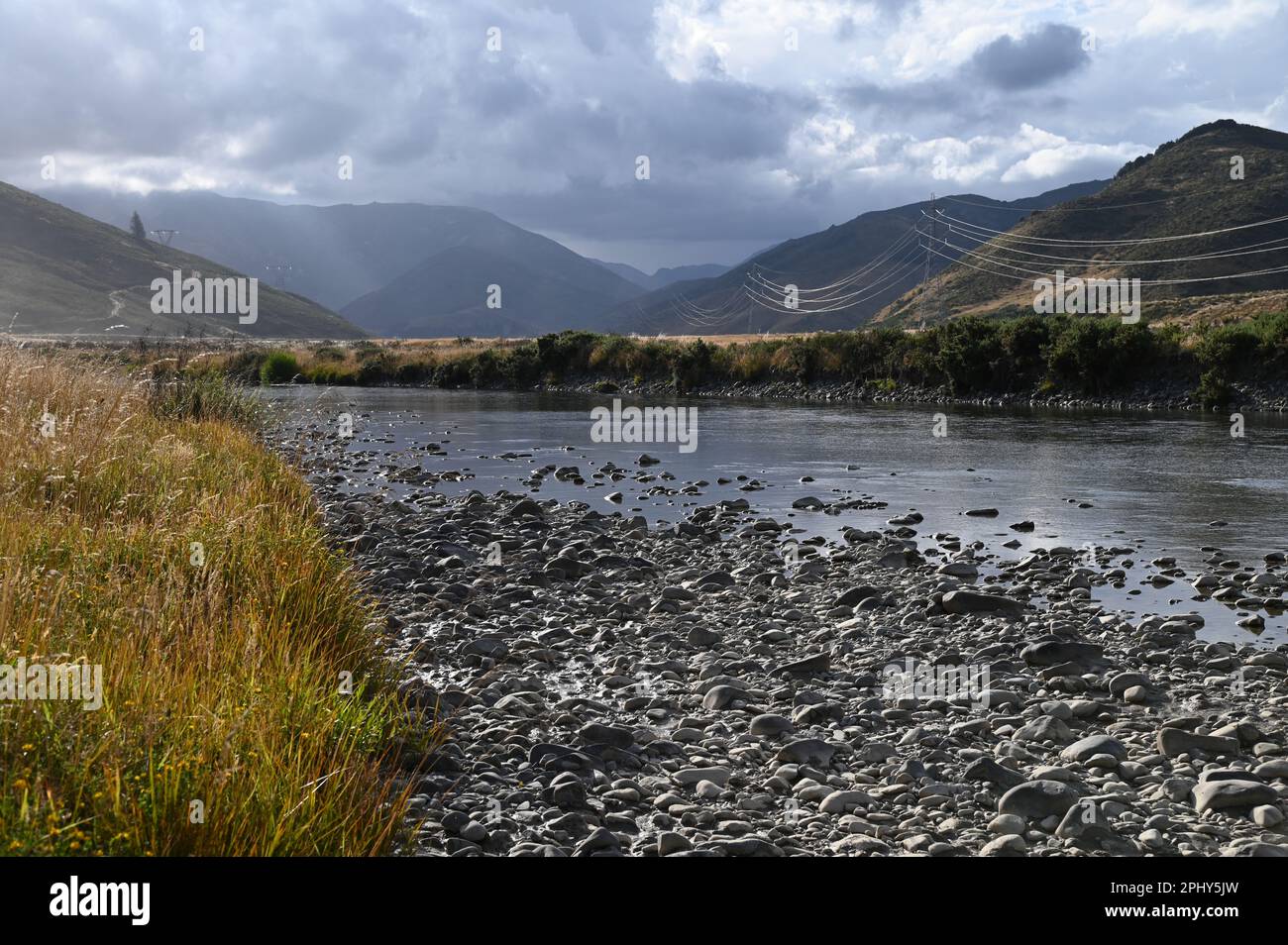 View on the Molesworth Station, High Country cattle station above